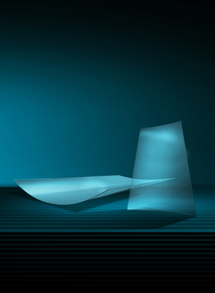 ConeBend tempered glass (C+)
Irregular shaped or ultra large sized high-quality variable curvature tempered glass for architecture and decoration industries